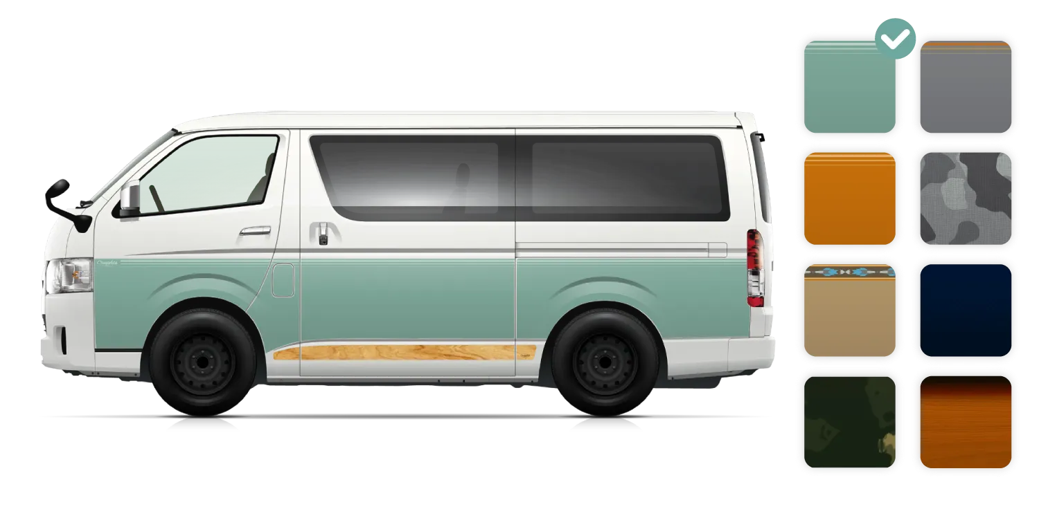 カーラッピング スタイリングシミュレーター例1