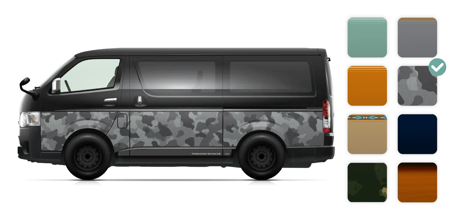 カーラッピング スタイリングシミュレーター例4