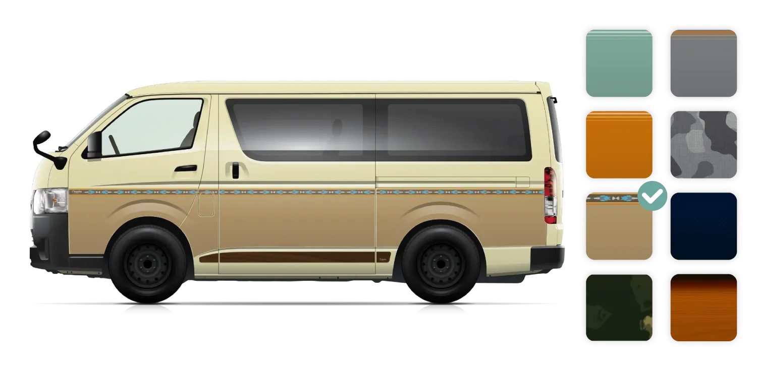 カーラッピング スタイリングシミュレーター例5