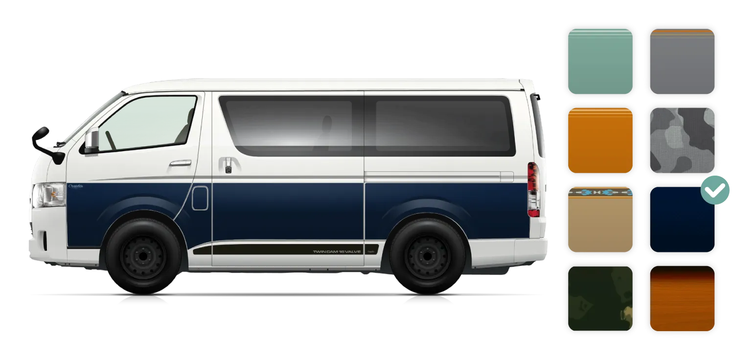 カーラッピング スタイリングシミュレーター例6